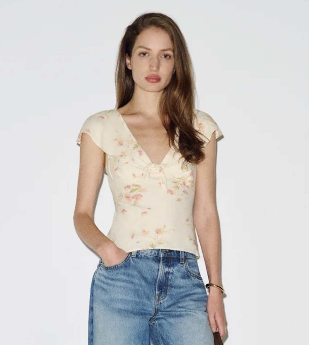 Reformation Reagan Top Multi - Size 2